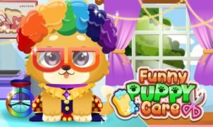 Funny Puppy Care Game