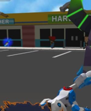 Robot Dog City Simulator Game